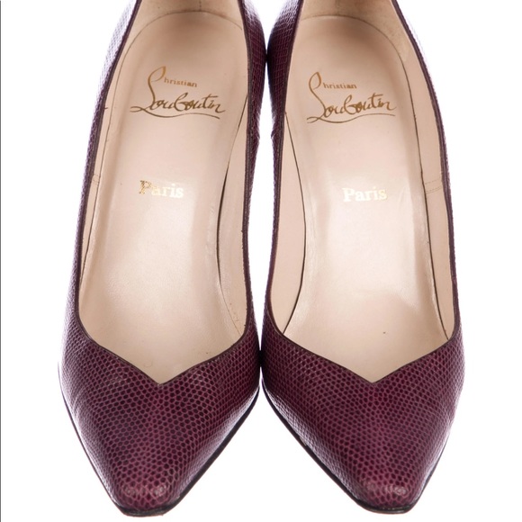 Christian Louboutin Karung Pointed Toe Pumps Authentic Size 36 - Picture 2 of 6